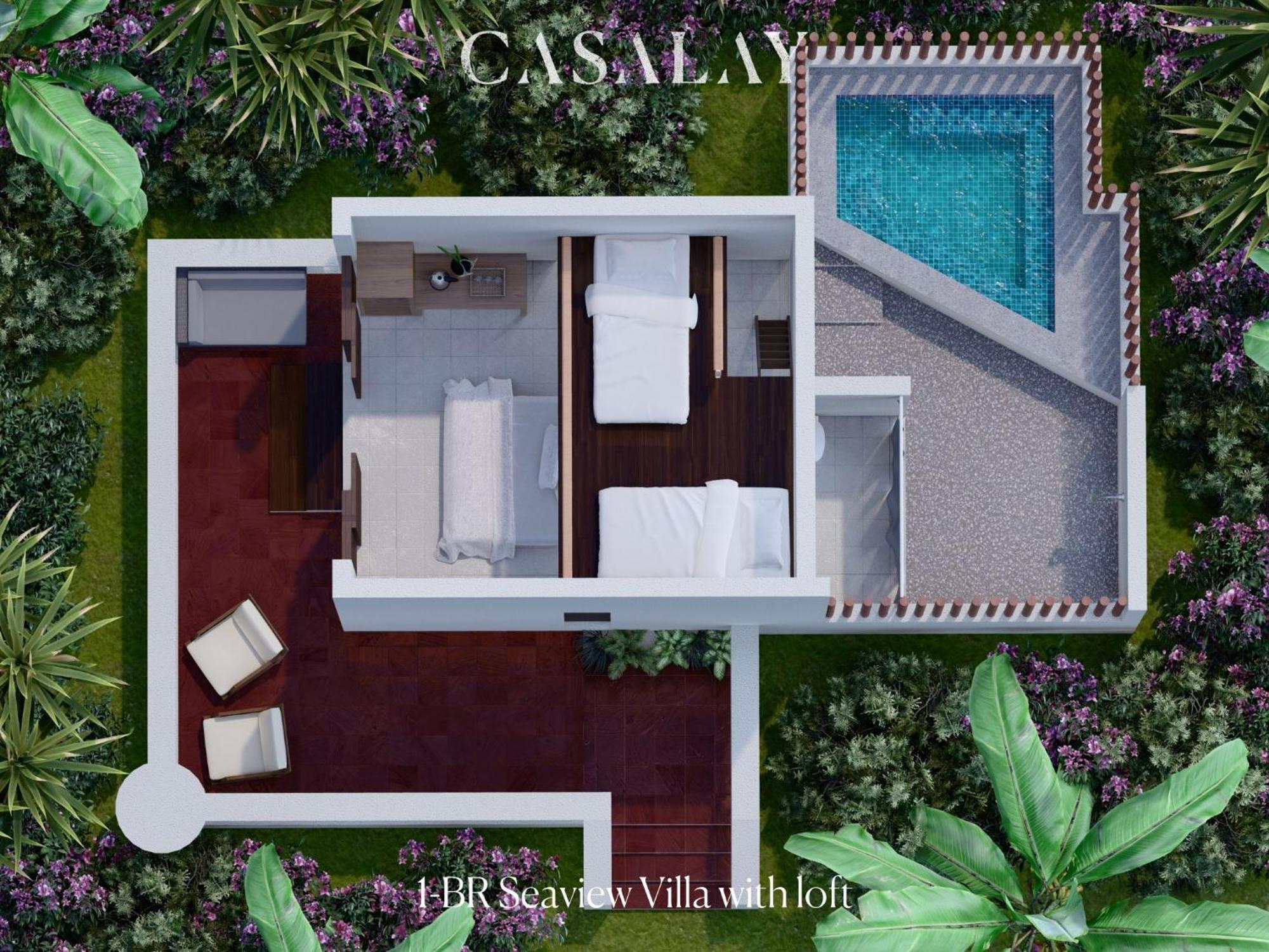 Casalay Boutique Villas & Dive Пуерто-Галера Екстер'єр фото